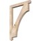 Ekena Millwork Westlake Arts & Crafts Smooth Bracket, Douglas Fir, 3 1/2"W x 36"D x 48"H BKT04X36X48WTL03SDF - alternate 1
